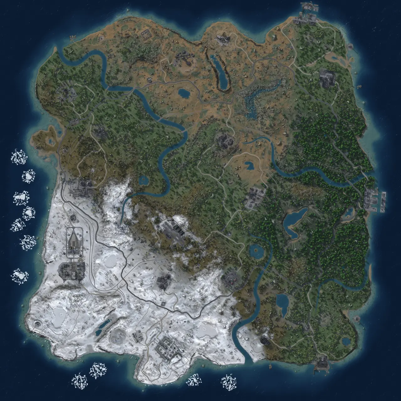 Rust Map: Custom Map
