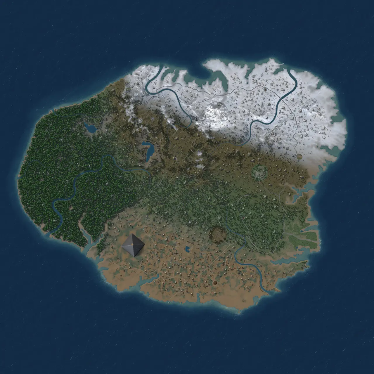 Rust Map: Custom Map