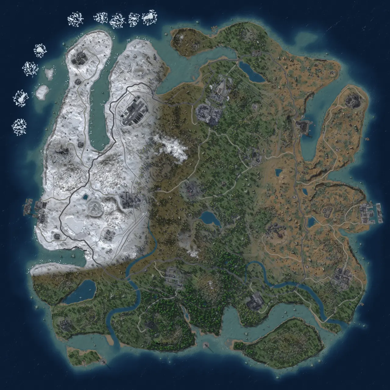 Rust Map: Custom Map
