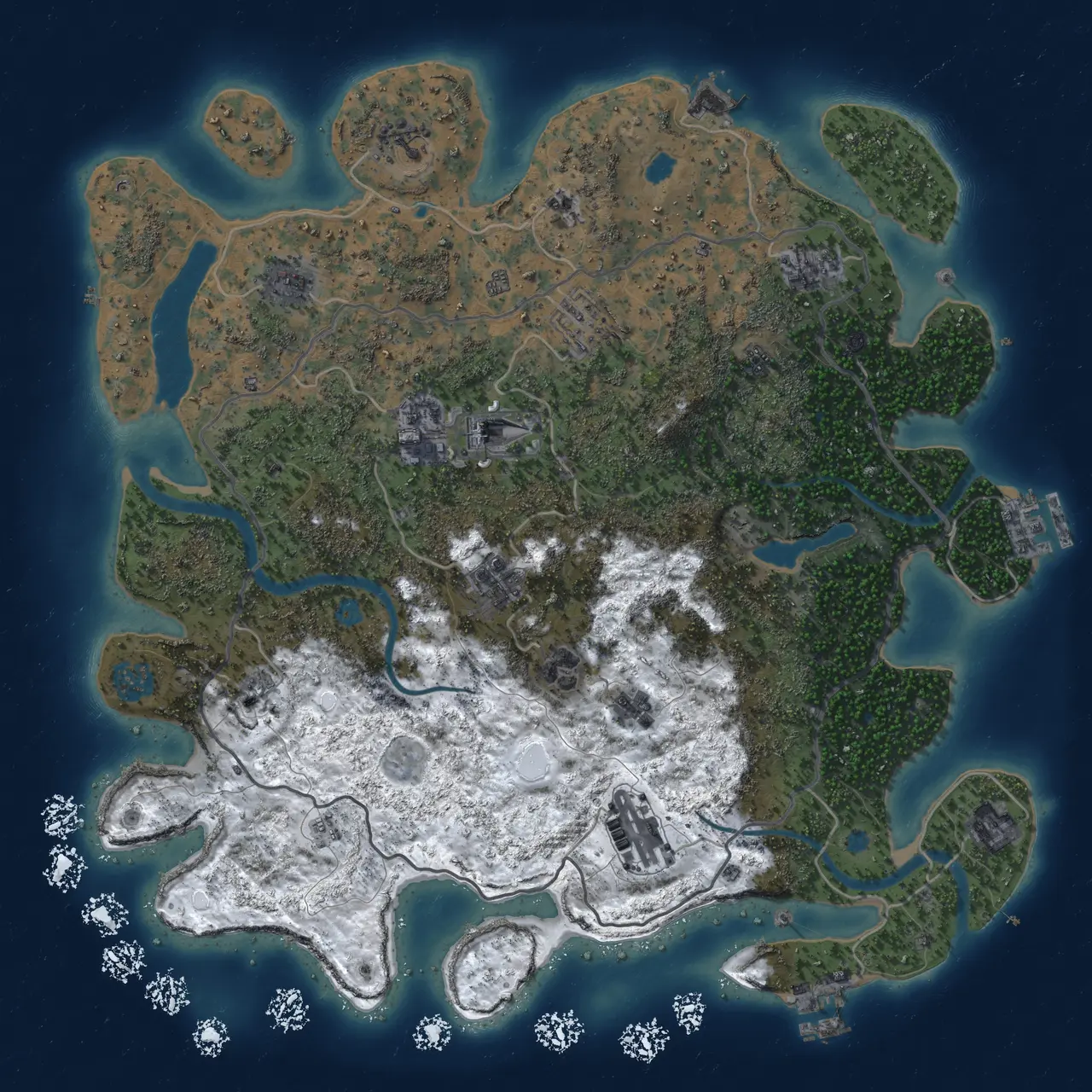 Rust Map: Custom Map