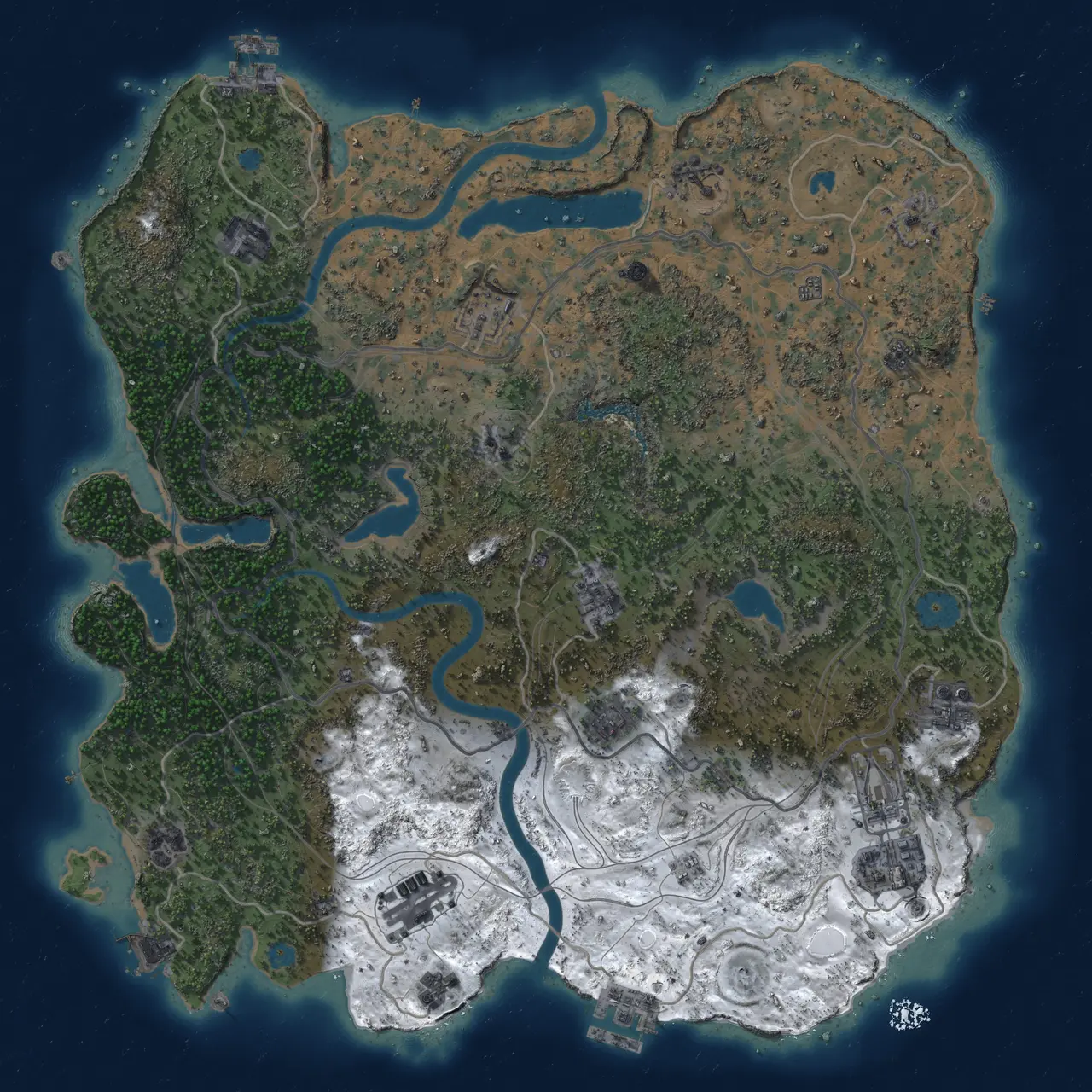 Rust Map: Custom Map