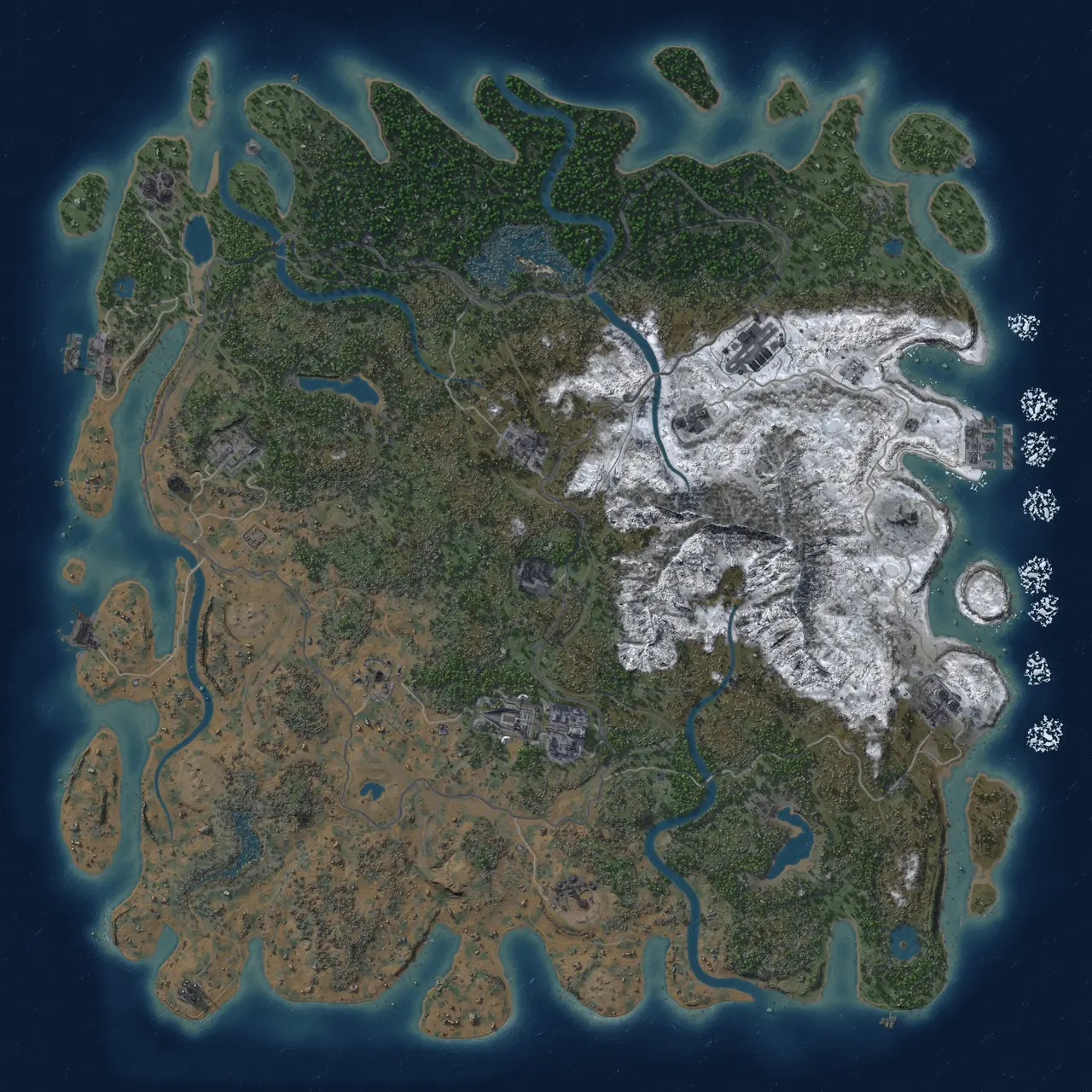 Rust Map: Custom Map