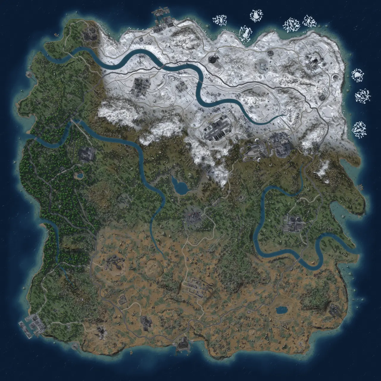 Rust Map: Custom Map