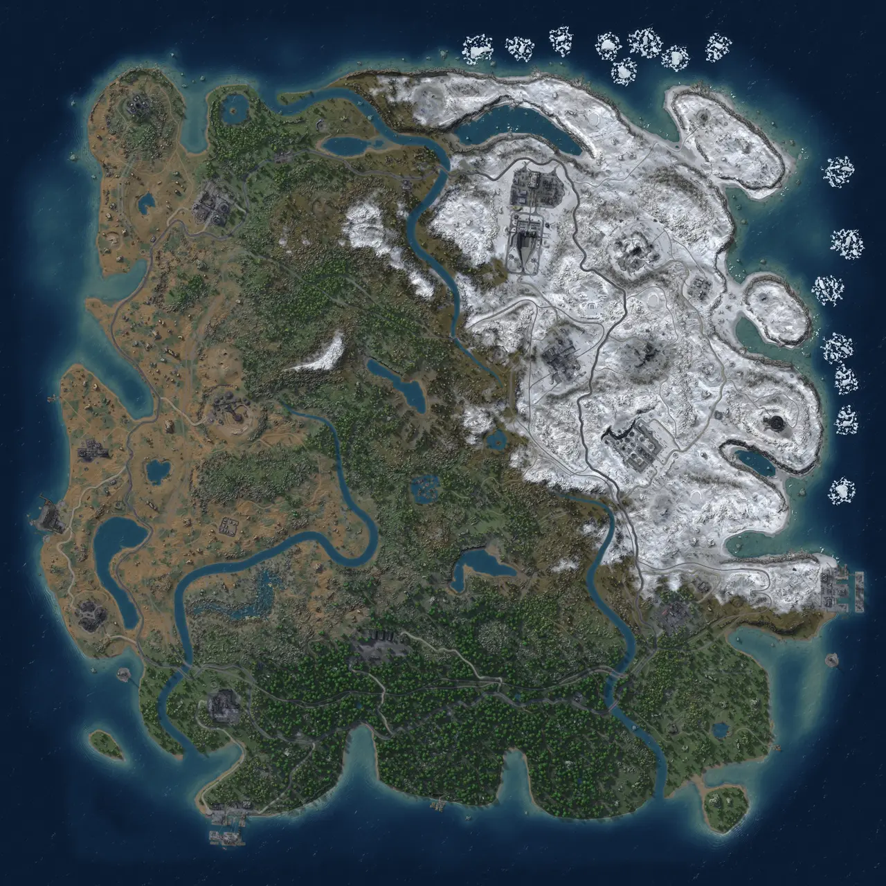 Custom Map :: Rust Map :: Just-Wiped