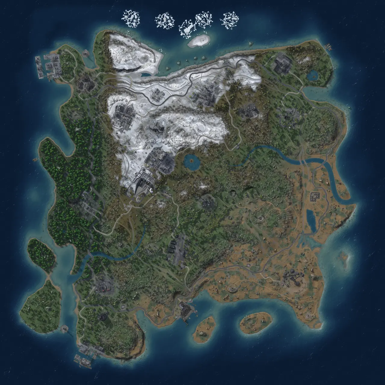 Rust Map: Custom Map
