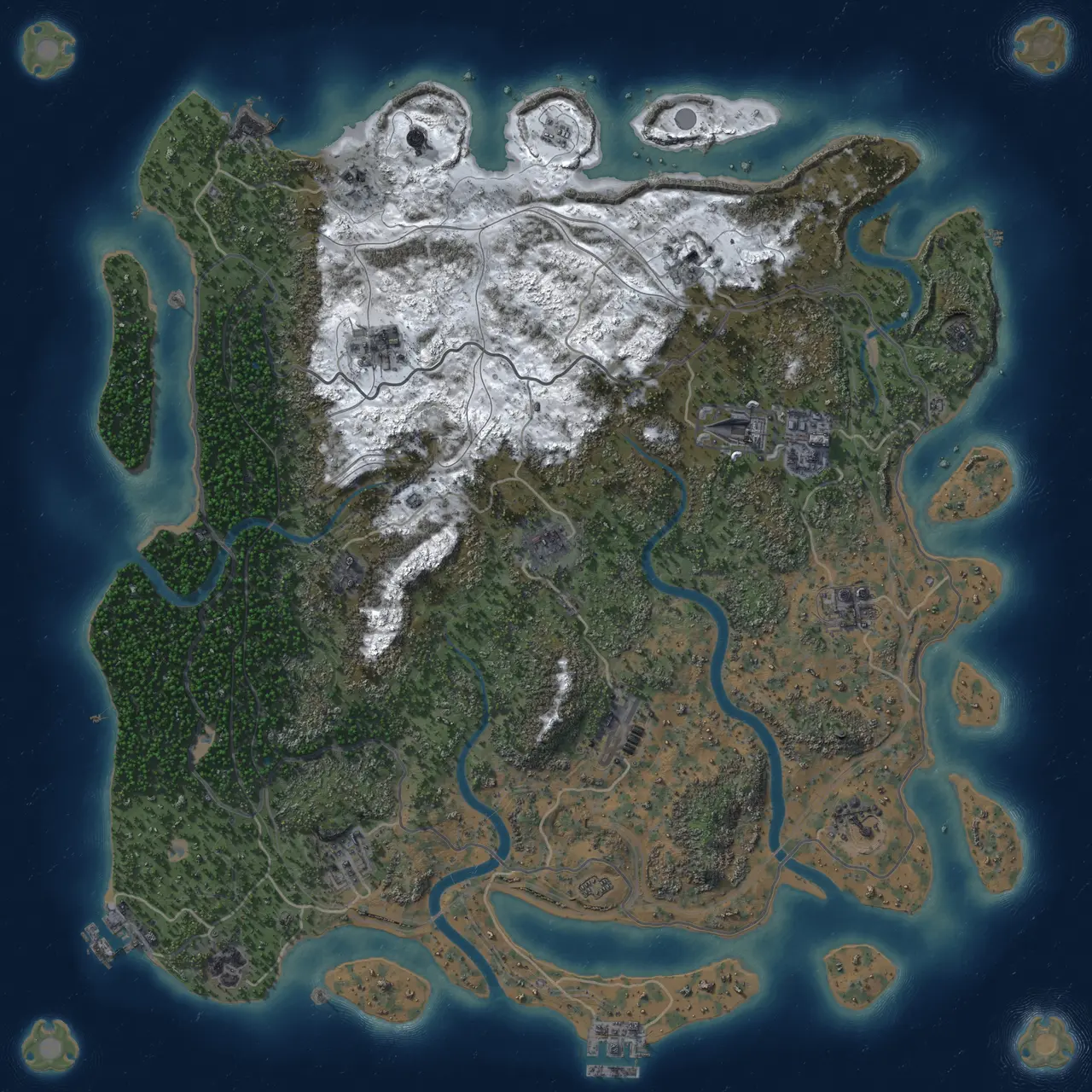 Rust Map: Custom Map