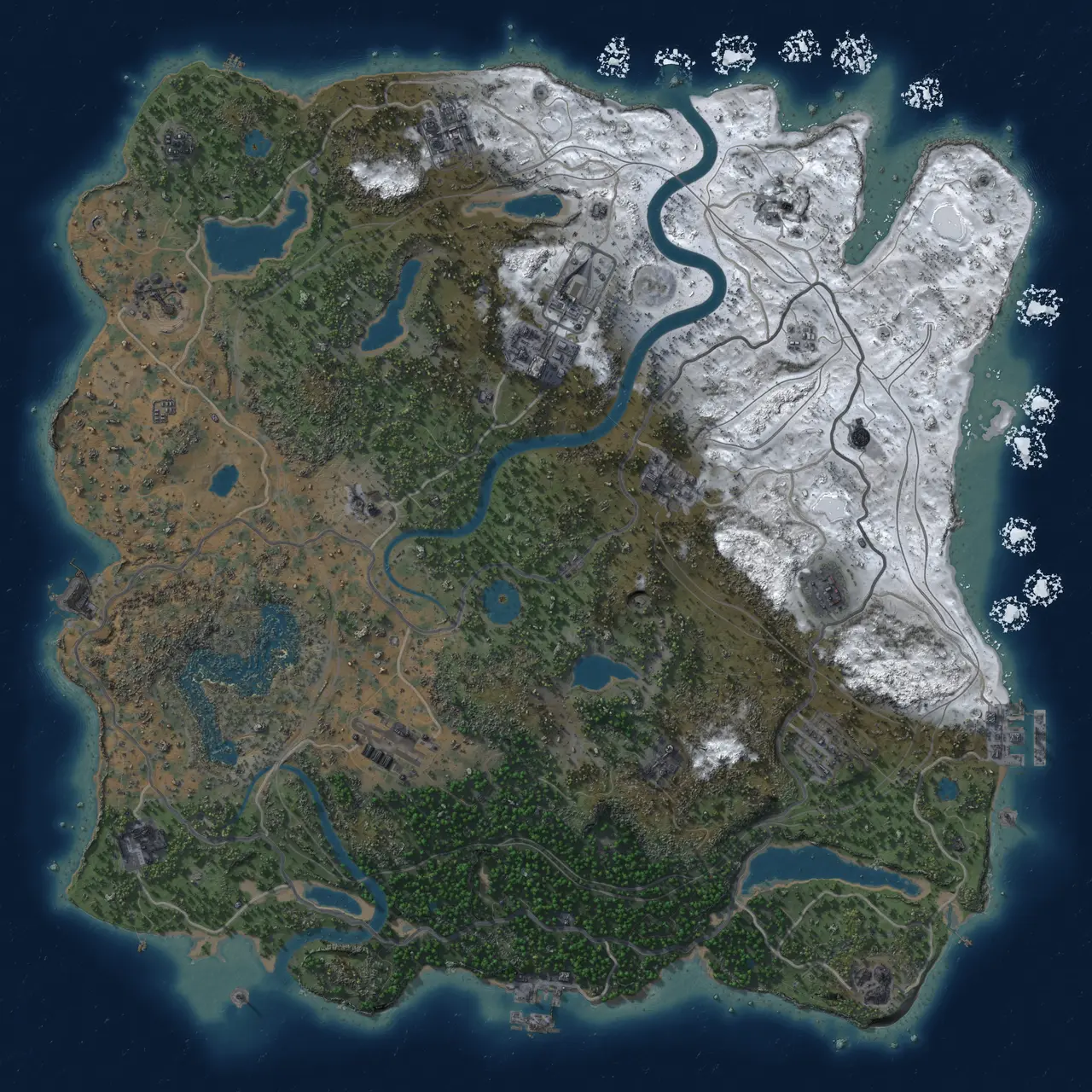 Rust Map: Custom Map