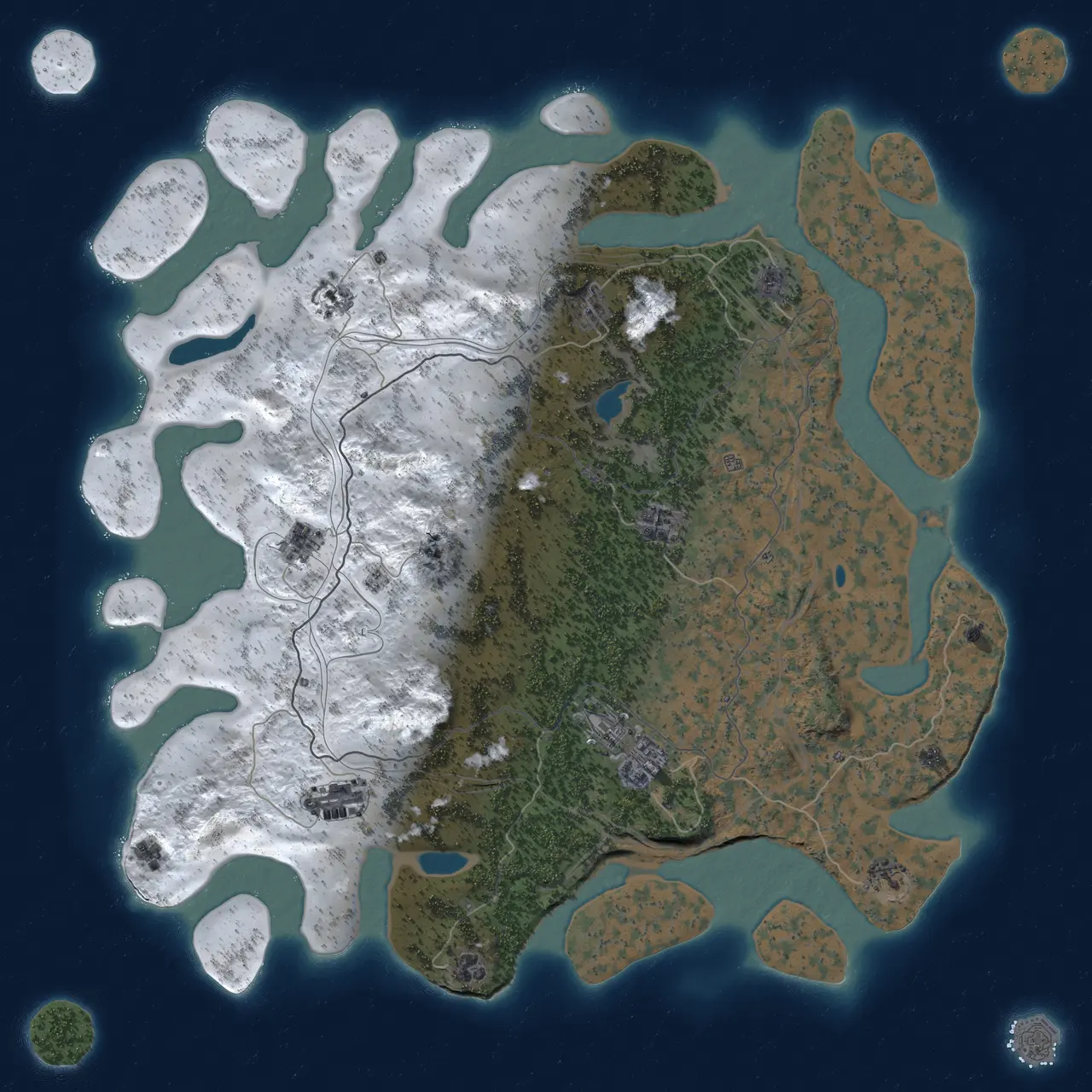 Rust Map: Custom Map