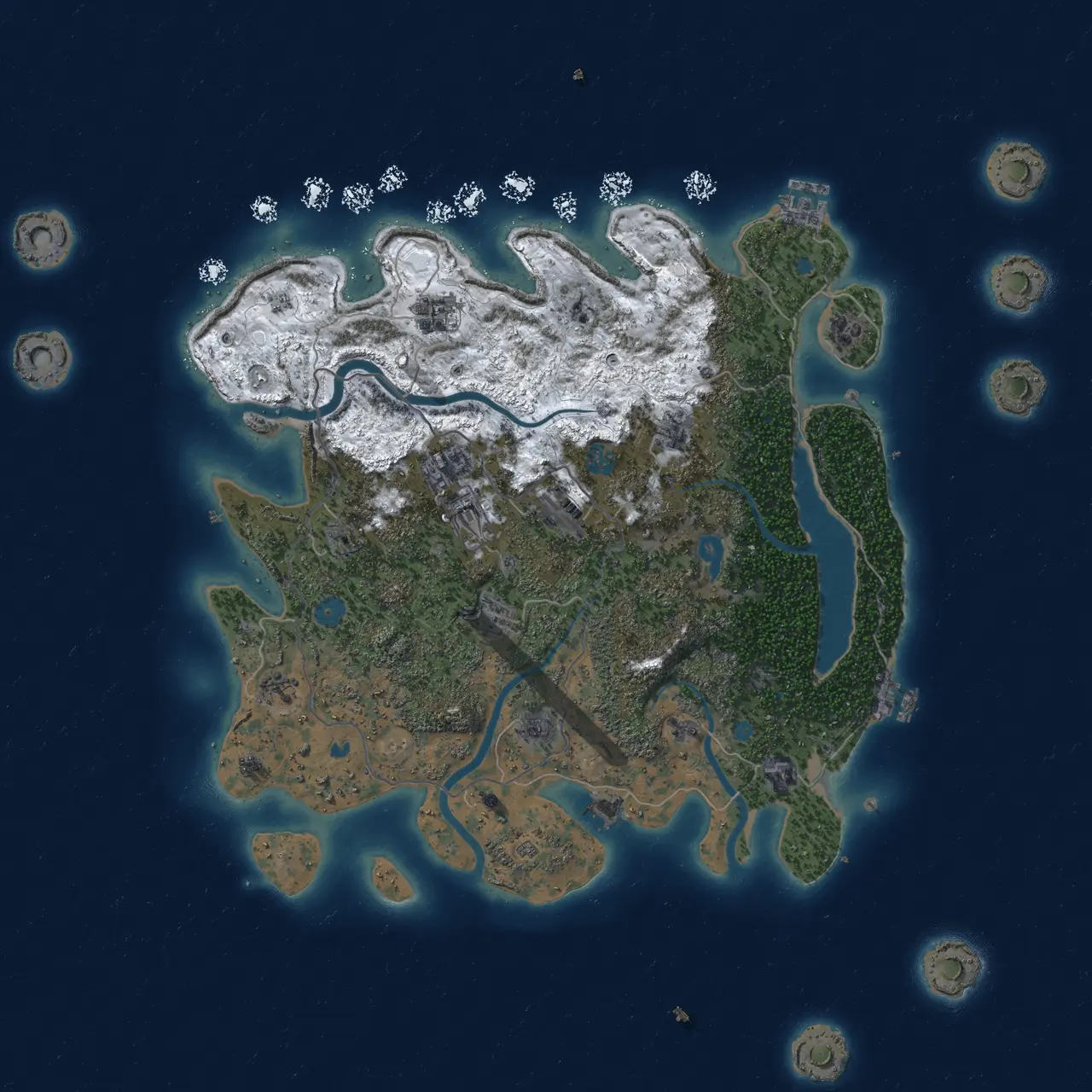 Rust Map: Custom Map