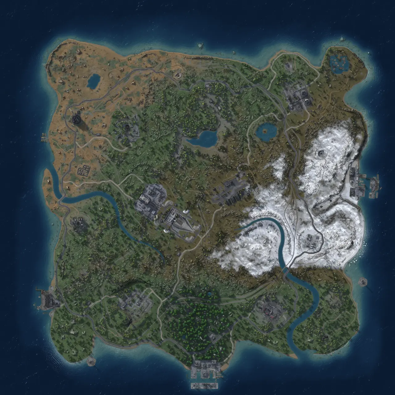 Rust Map: Custom Map