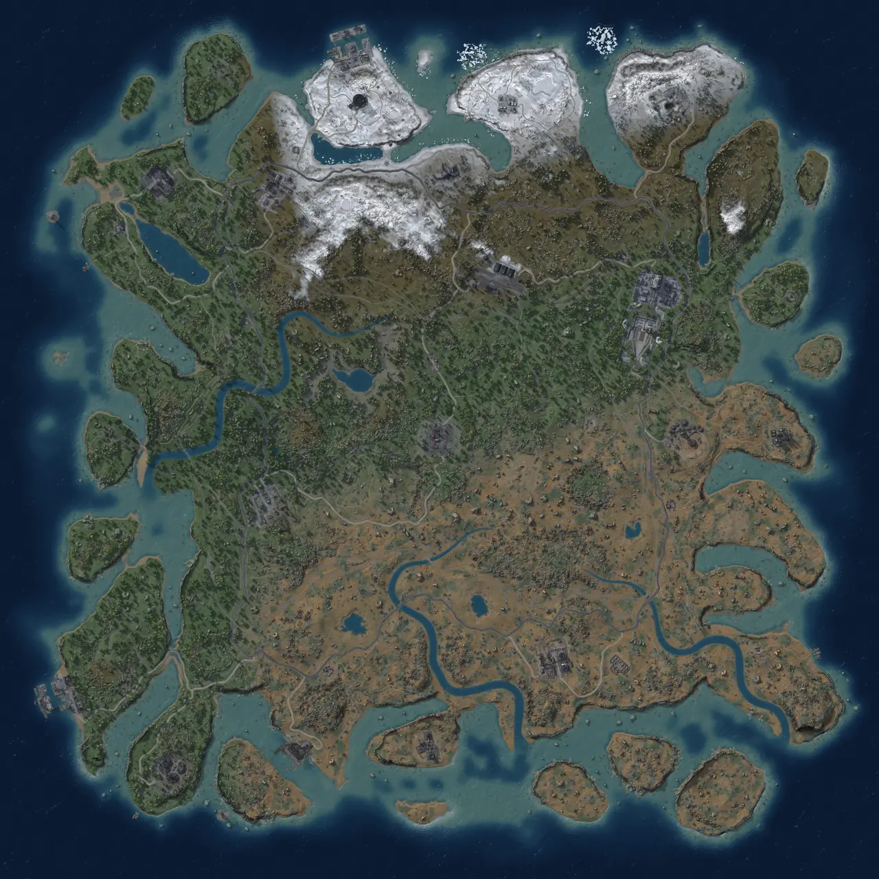 Rust Map: Custom Map