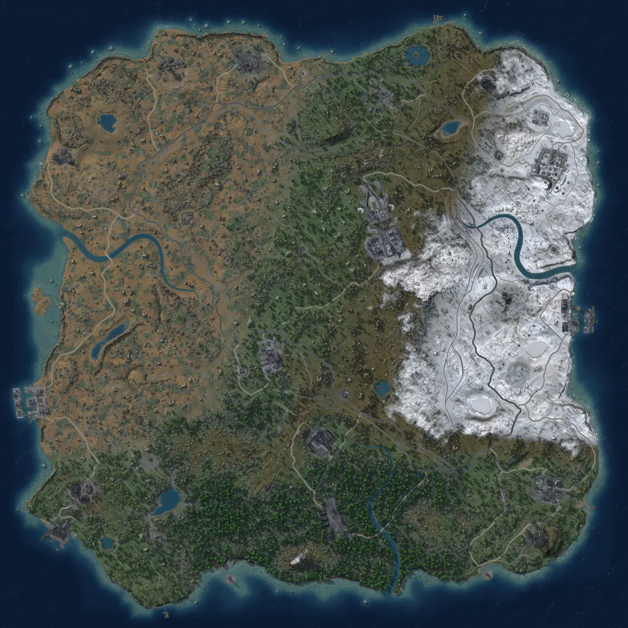 Rust Map: Custom Map