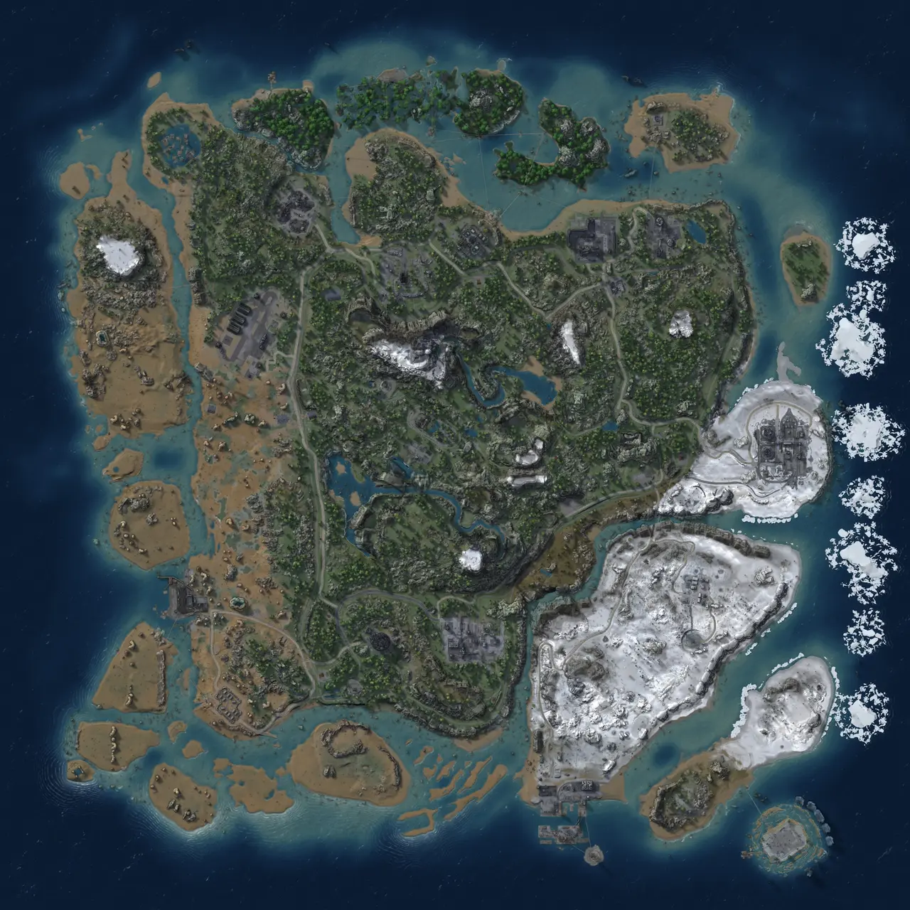 Rust Map: Custom Map