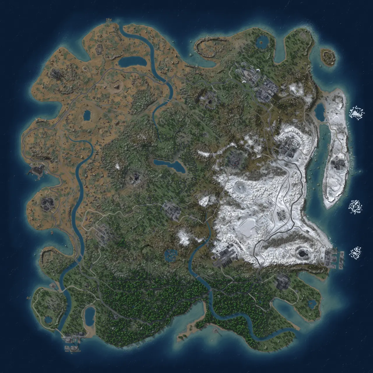 Rust Map: Custom Map
