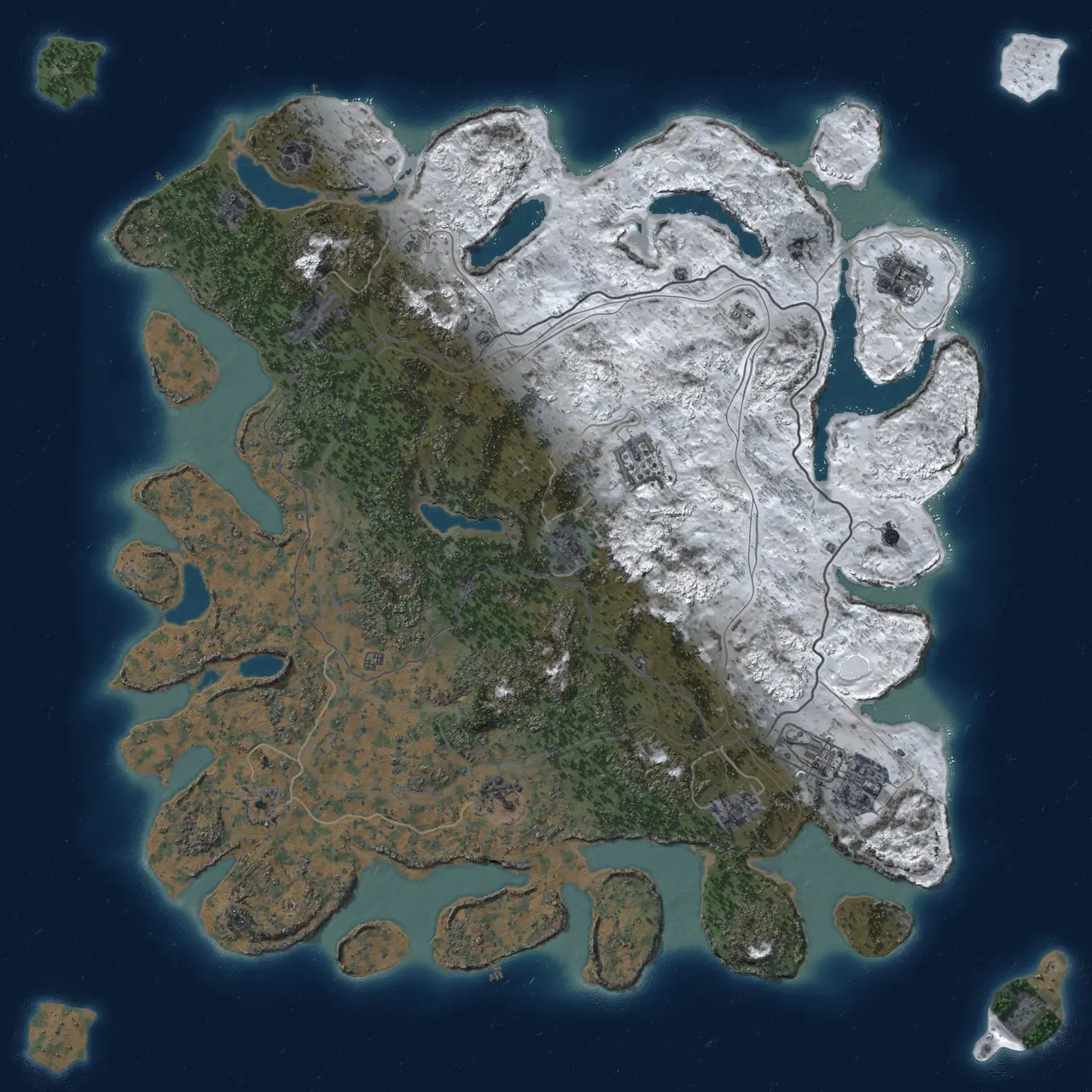 Rust Map: Custom Map