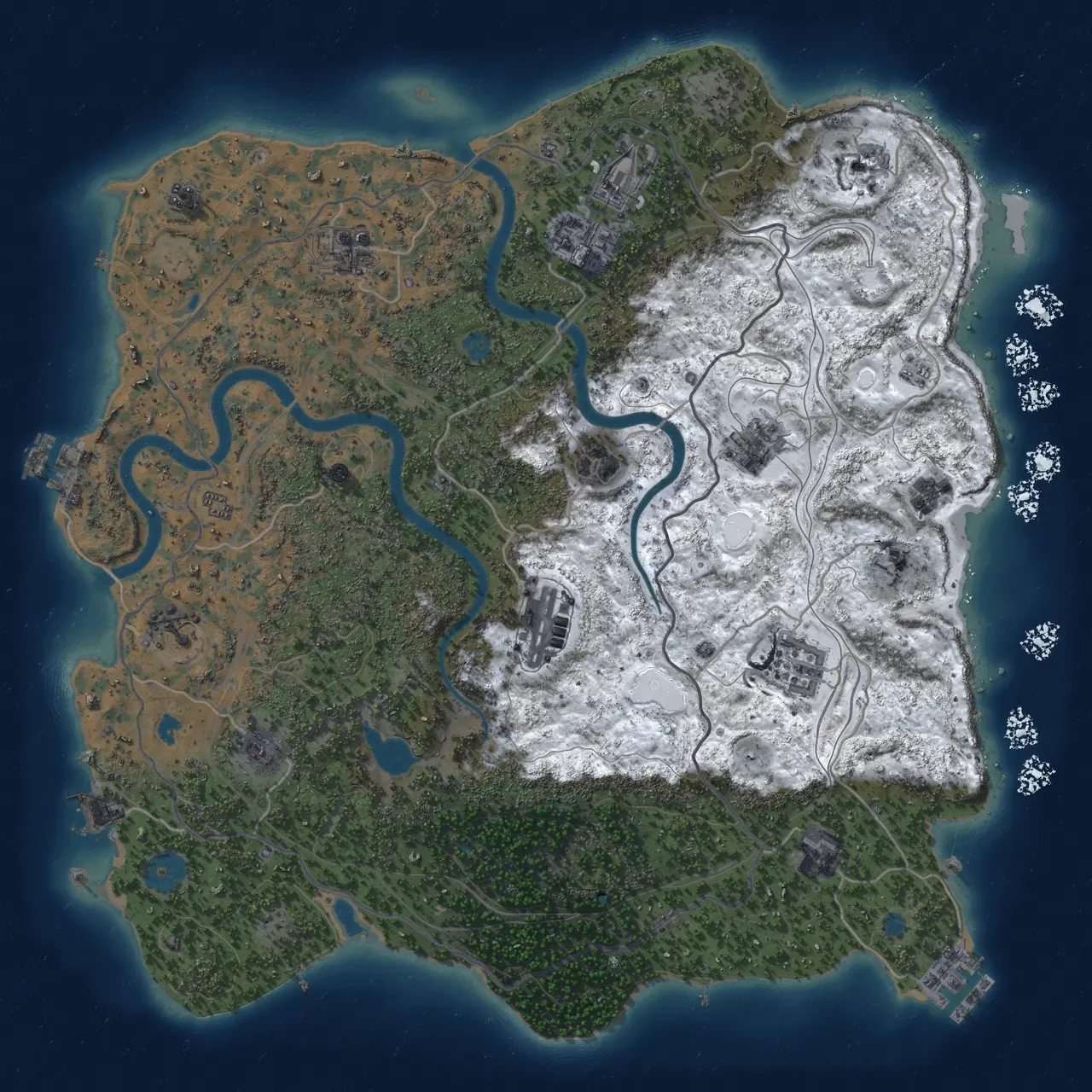Rust Map: Custom Map