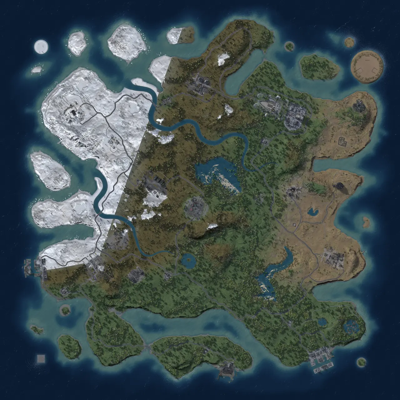 Rust Map: Custom Map