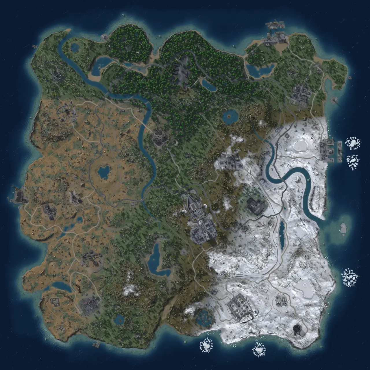 Rust Map: Custom Map