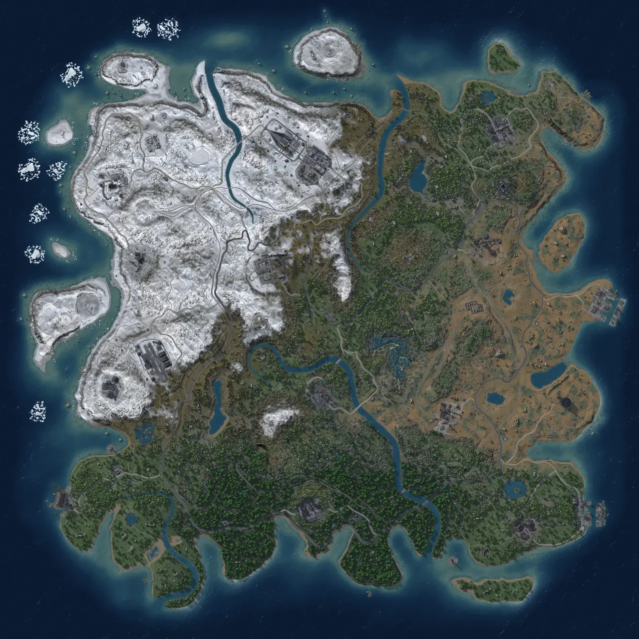 Rust Map: Custom Map