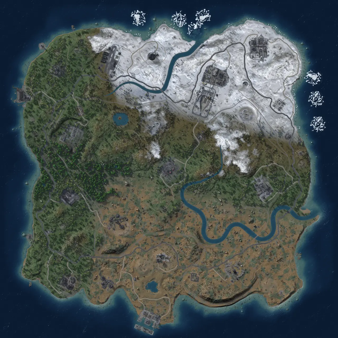 Rust Map: Custom Map