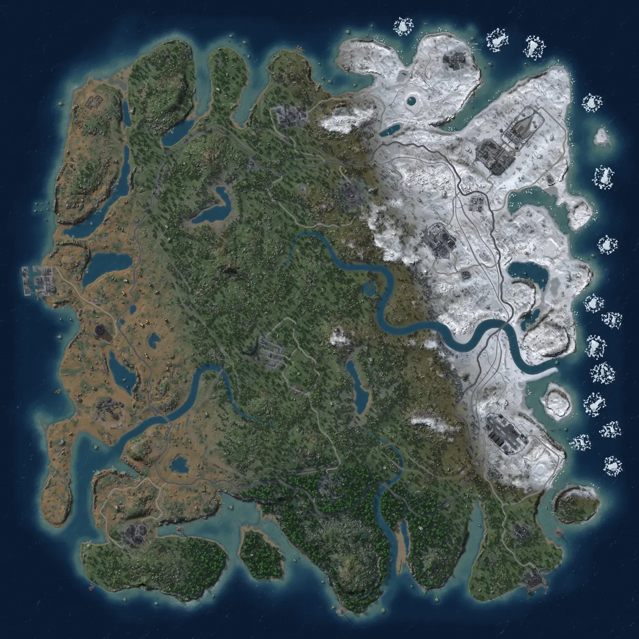 Rust Map: Custom Map