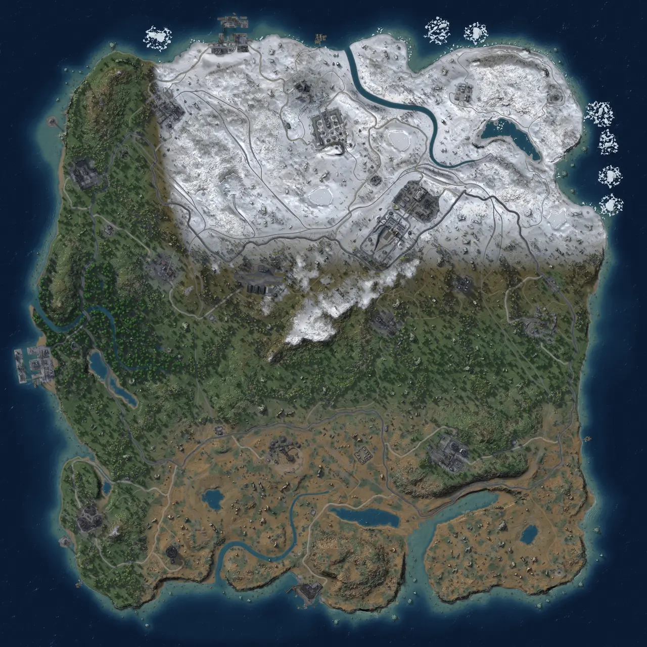 Rust Map: Custom Map
