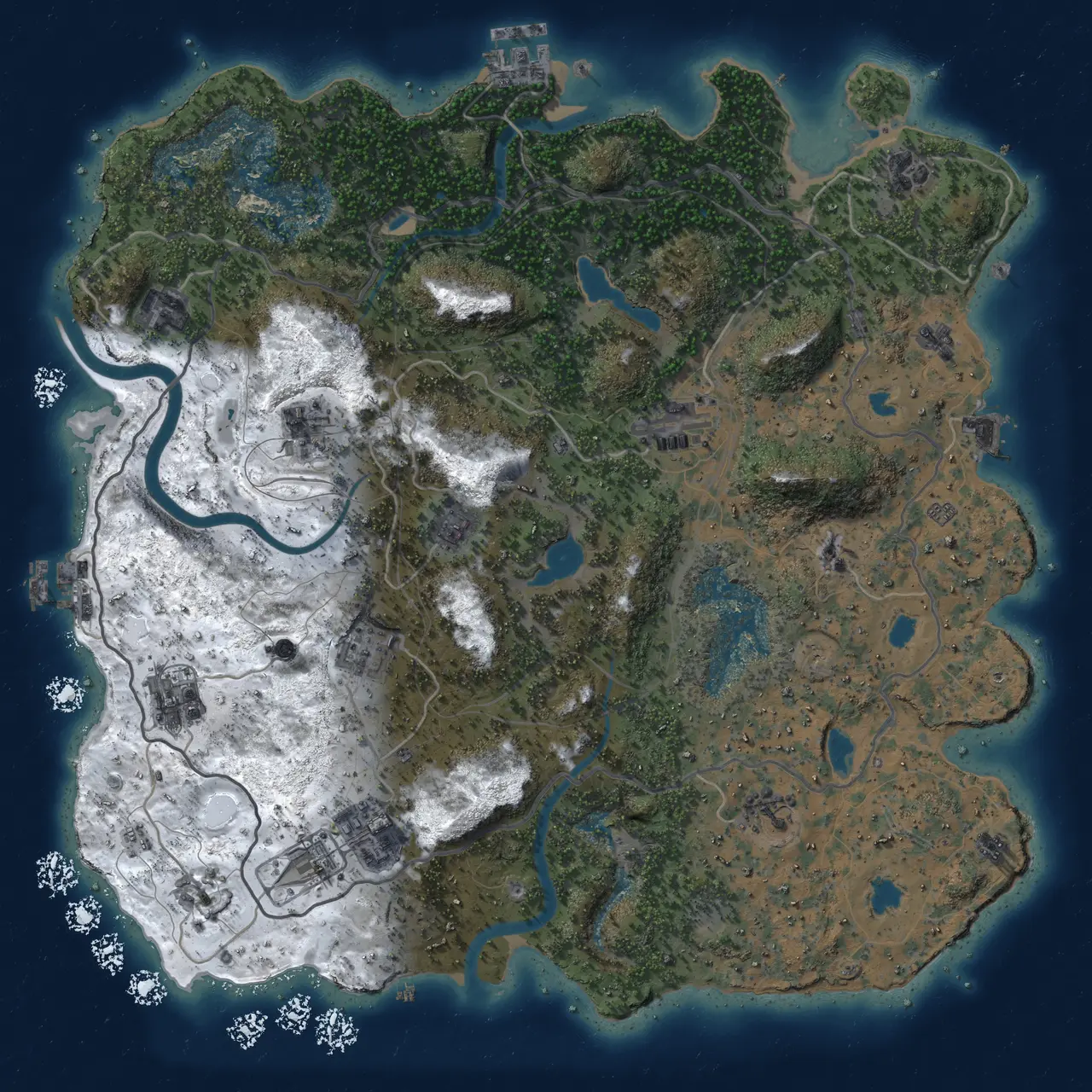 Rust Map: Custom Map