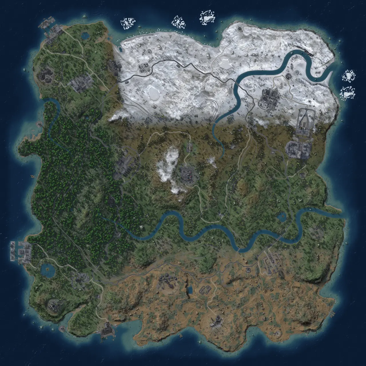 Rust Map: Custom Map