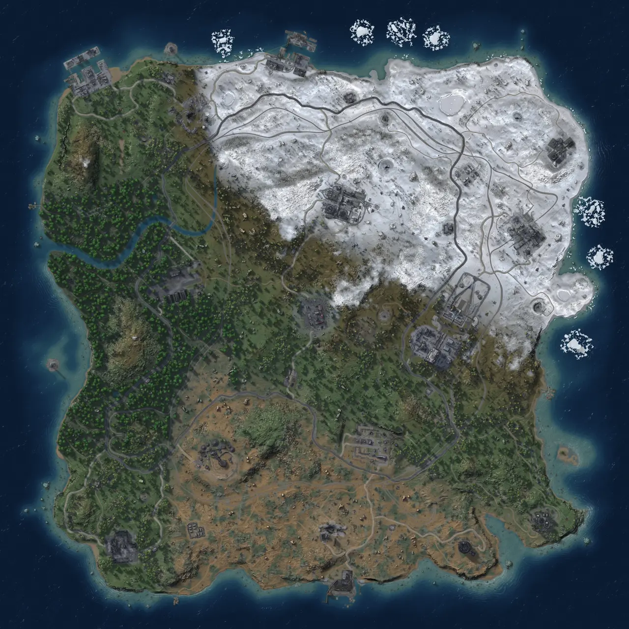 Rust Map: Custom Map