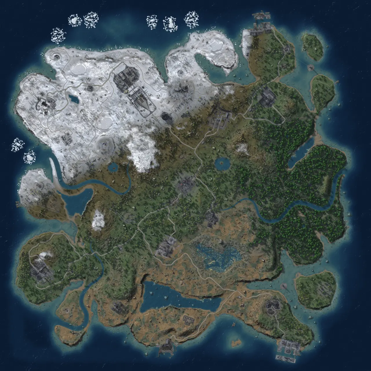 Rust Map: Custom Map