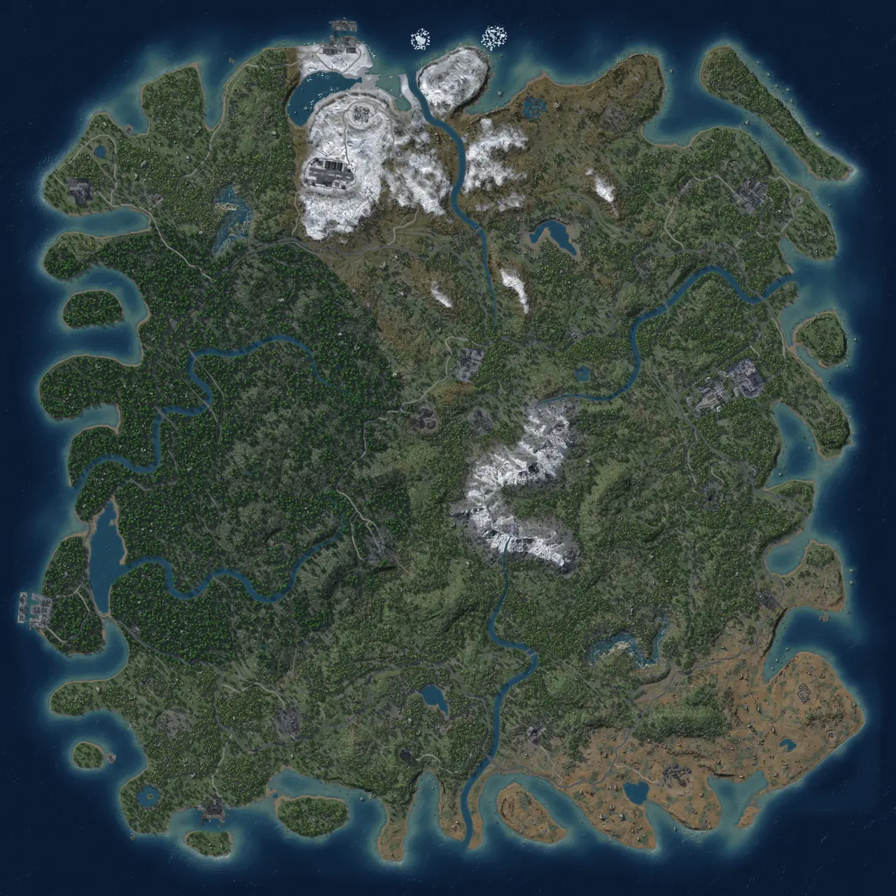 Rust Map: Custom Map