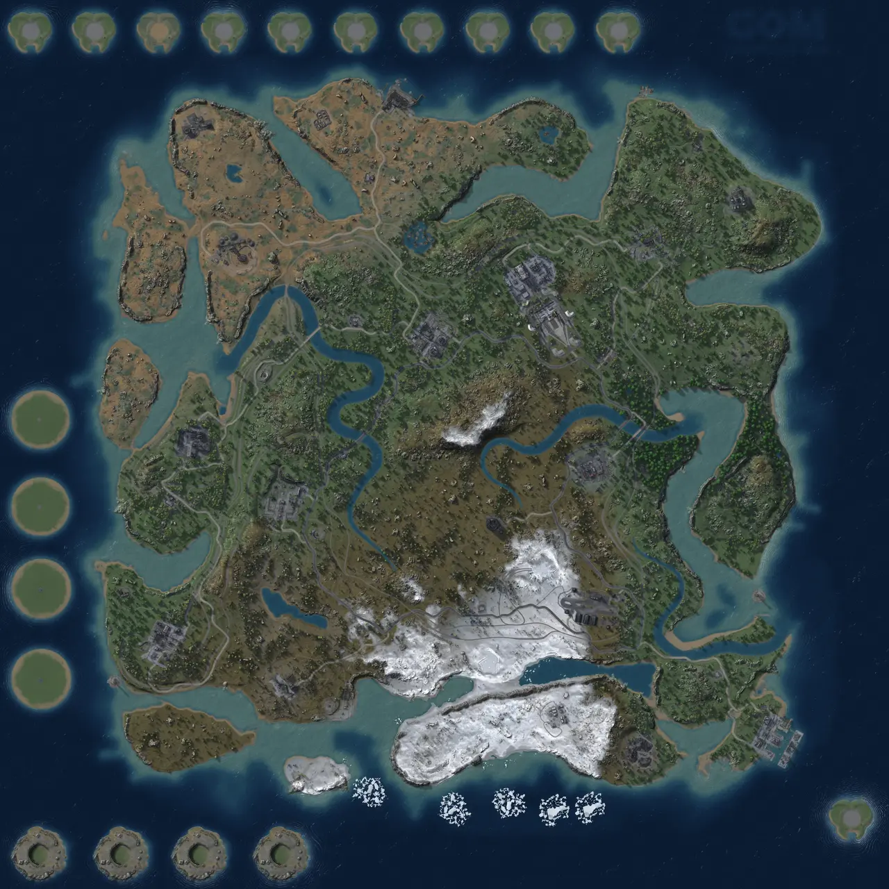 Rust Map: Custom Map