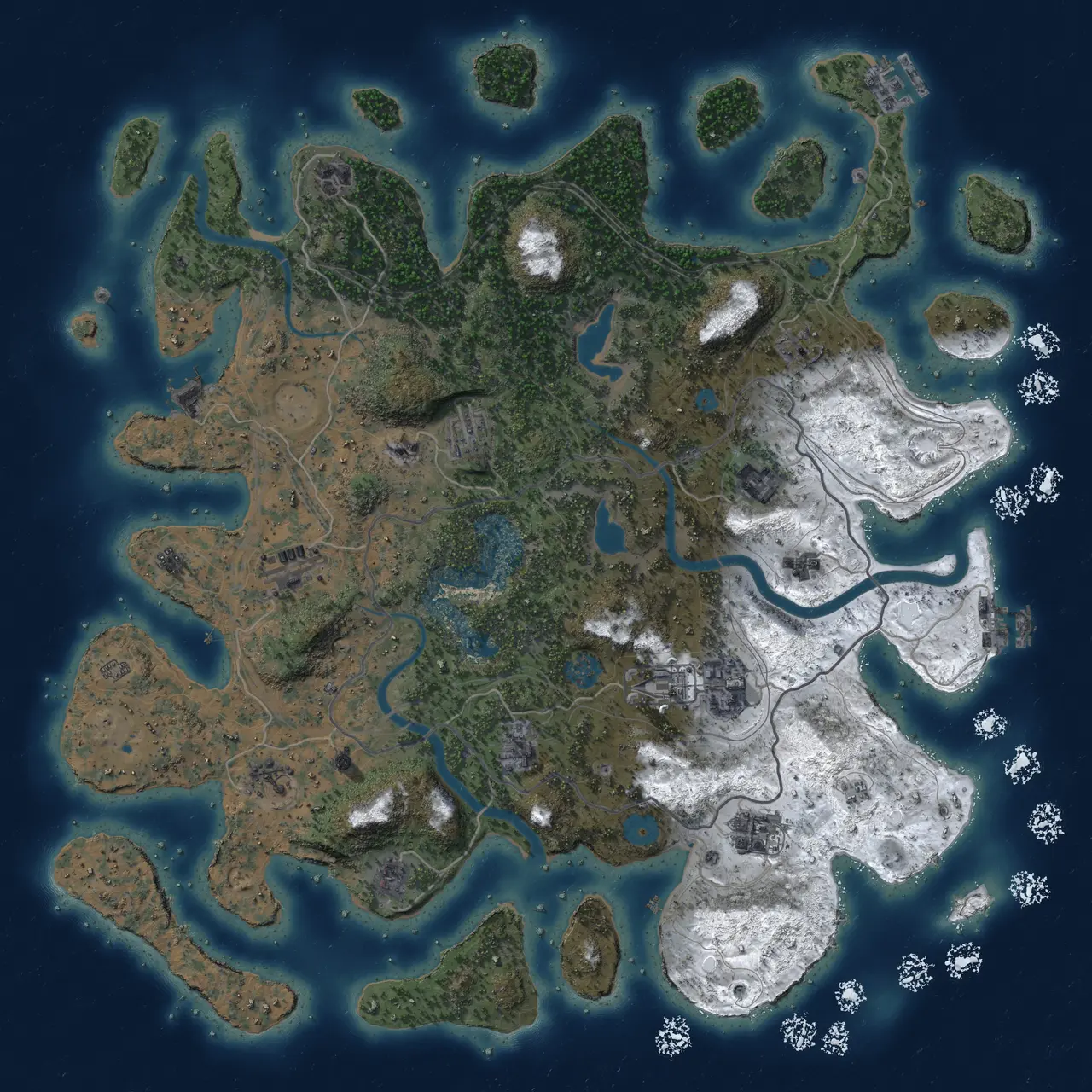 Rust Map: Custom Map