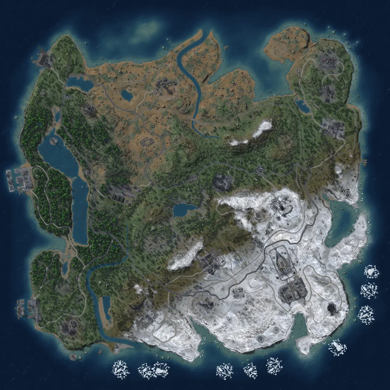 Rust Map: Custom Map