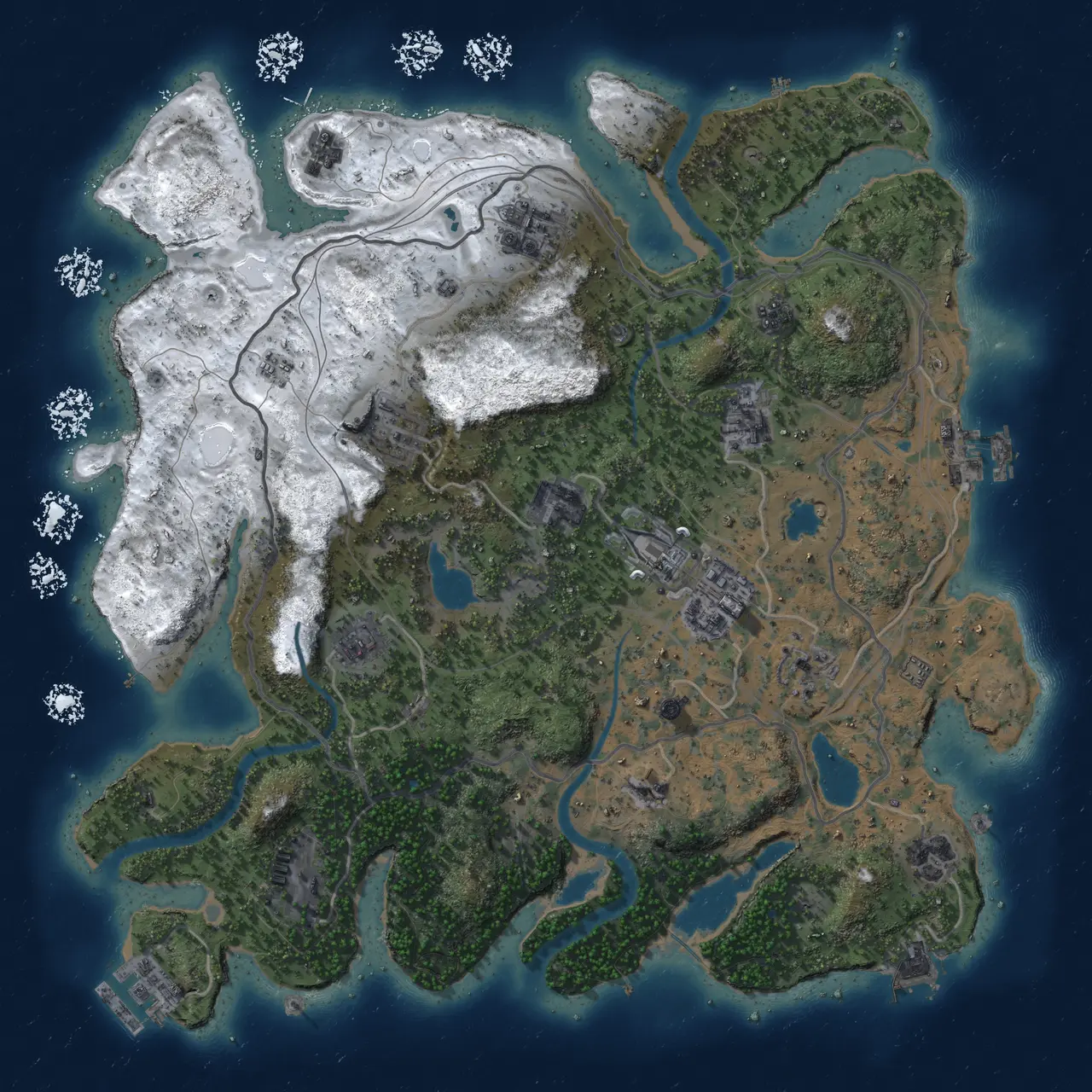 Rust Map: Custom Map