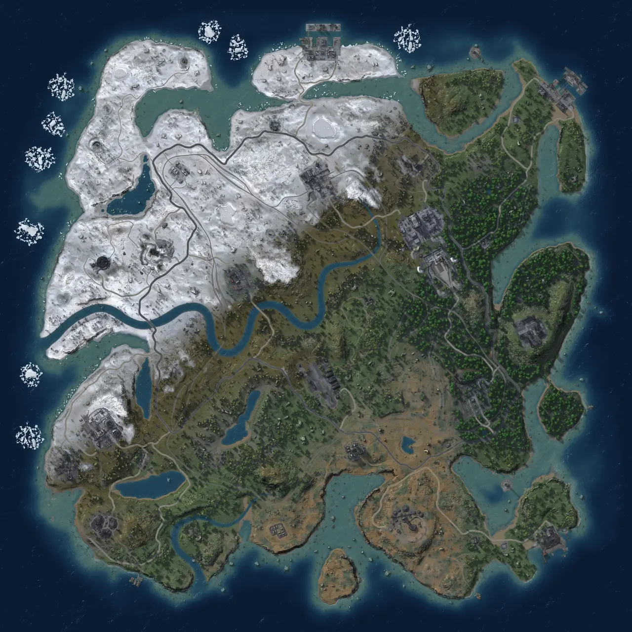 Rust Map: Custom Map