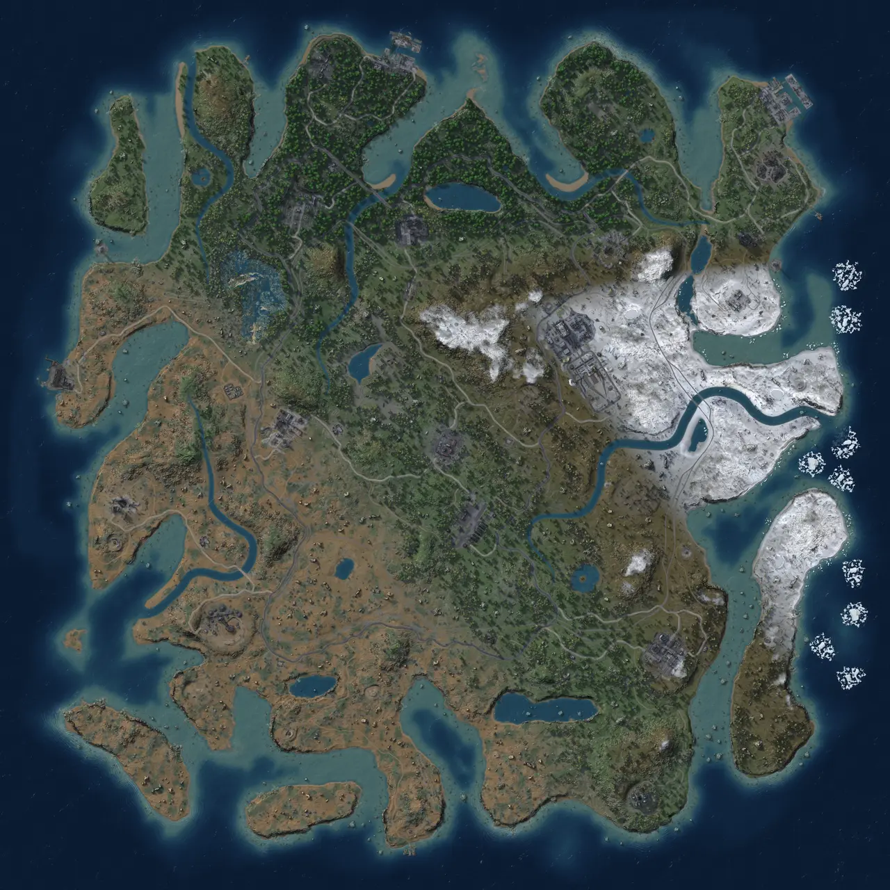 Rust Map: Custom Map