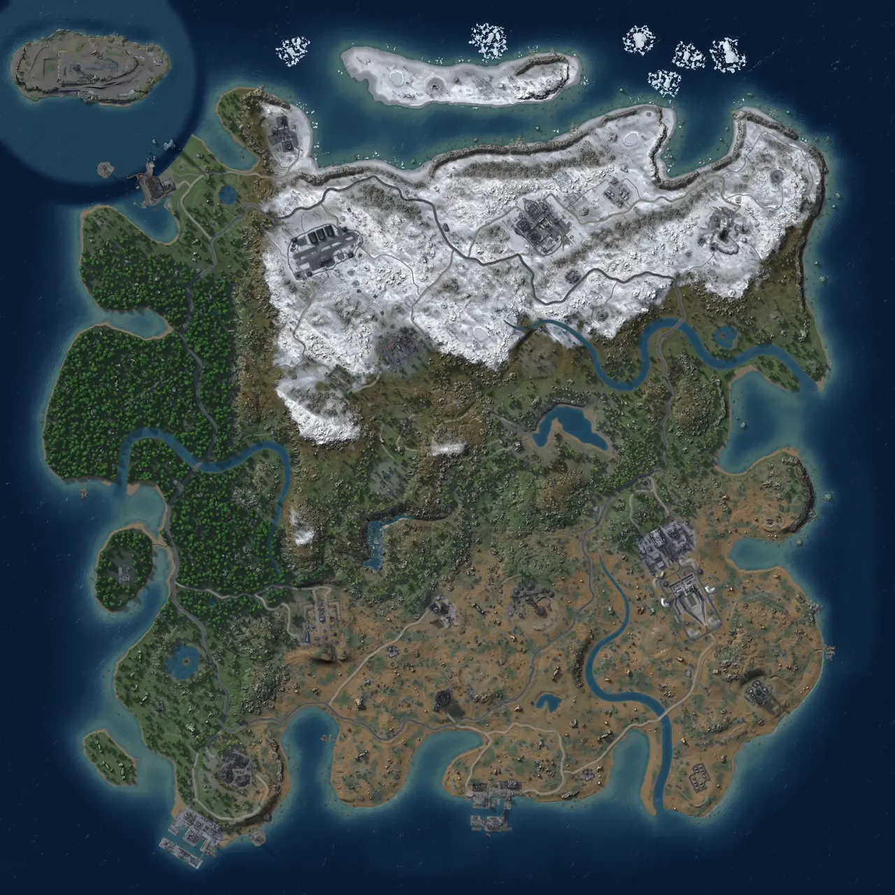 Rust Map: Custom Map