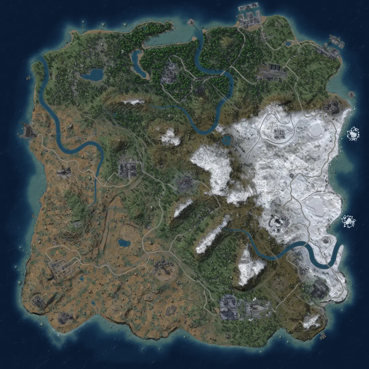 Rust Map: Custom Map