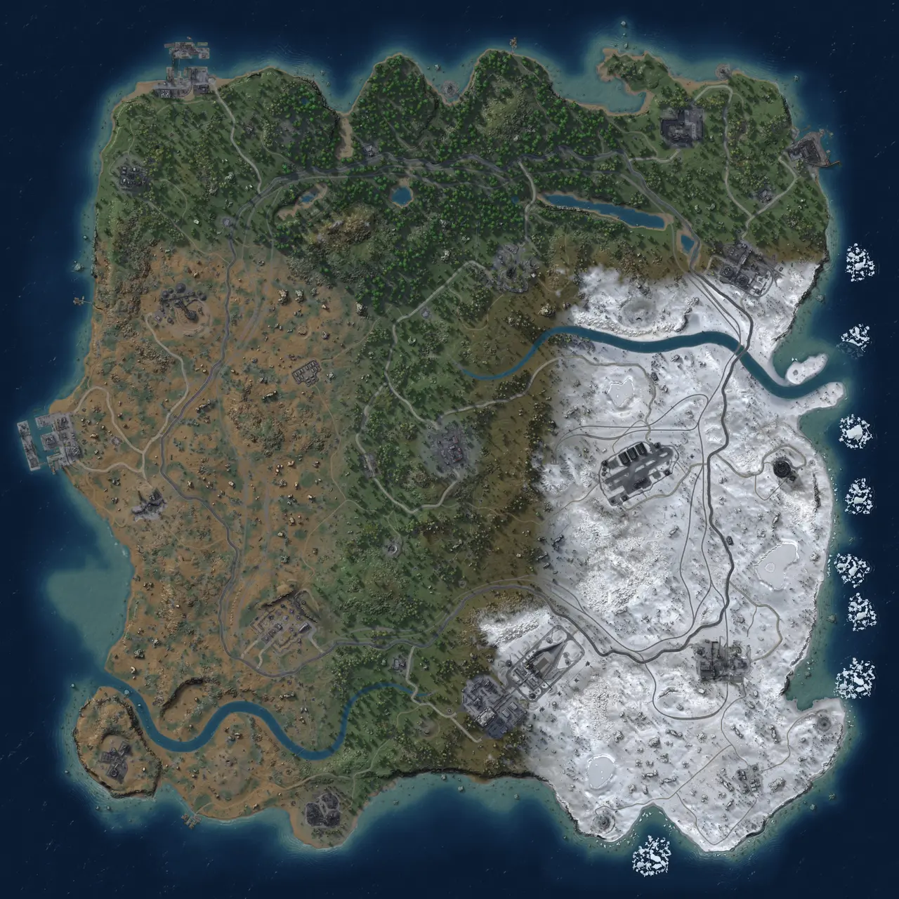 Rust Map: Custom Map