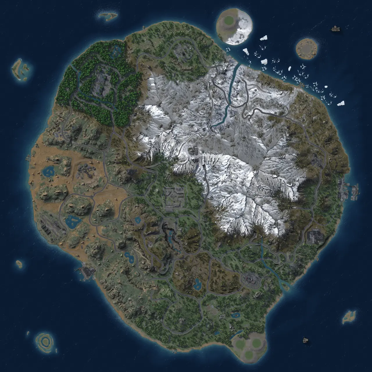 Rust Map: Custom Map
