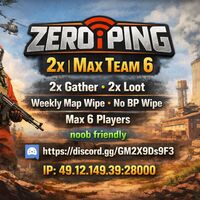 [RO/EU] BEST RUST Zero Ping 2x | MAX TEAM 6 | Noob Friendly FRE